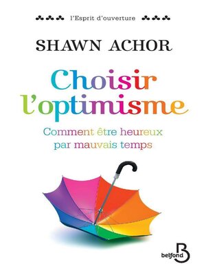 cover image of Choisir l'optimisme